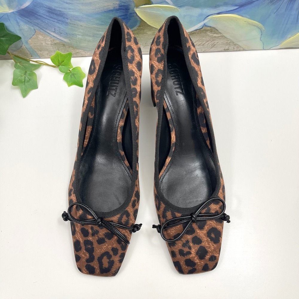 New Sam Edelman‎ Rinda Pump in Leopard Print 9.5 - Picture 6 of 11